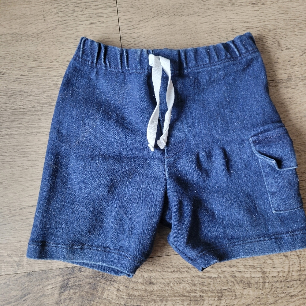 Baby Colors Denim Shorts 12M